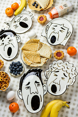 картинка Тарелка Мама, 21х18 см от магазина Одежда+