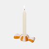 Изображение товара Подсвечник Funfair, 5,5х12х3 см, оранжевый