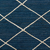 Изображение товара Ковер из джута темно-синего цвета с геометрическим рисунком из коллекции Ethnic, 300x400 см