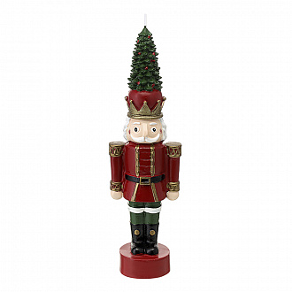 Свеча декоративная Nutcracker из коллекции New Year Essential, 25,5 см