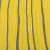 Изображение товара Полотенце кухонное из хлопкового муслина горчичного цвета с принтом Полоски из коллекции Prairie, 50х70 см
