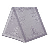 Изображение товара Дорожка из хлопка фиолетово-серого цвета с рисунком Щелкунчик, New Year Essential, 53х150см