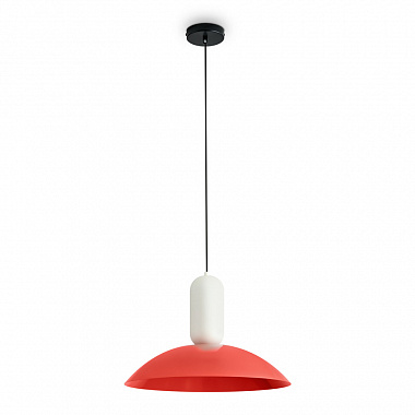 картинка Светильник подвесной Modern, Lotus,  Ø35х231 см, белый/красный от магазина Одежда+