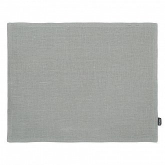 Изображение товара Салфетка под приборы из стираного льна серого цвета из коллекции Essential, 35х45 см