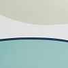 Изображение товара Набор из двух наволочек из сатина  мятного цвета с авторским принтом из коллекции Freak Fruit, 70х70 см