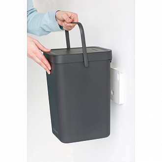 Изображение товара Бак для мусора Brabantia, Sort&Go, 12 л, серый