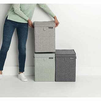 Изображение товара Сумка для белья Brabantia, 35 л, модульная, серо-черная