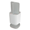 Изображение товара Органайзер для зубных щеток EasyStore, 9х9х13 см, бело-серый