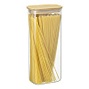 Изображение товара Банка для хранения прямоугольная Glass Bamboo, 2 л