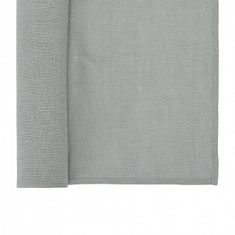 Изображение товара Дорожка на стол из стираного льна серого цвета из коллекции Essential, 45х150 см