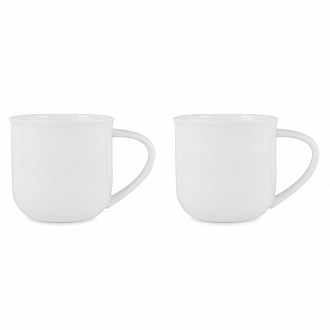 Изображение товара Набор чайных кружек Minima, 380 мл, белый, 2 шт.