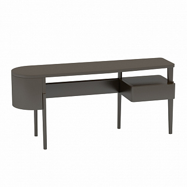 Стол письменный Комета, 44х168х76 см, темно-серый, анонс элемента