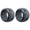 Изображение товара Набор колец для салфеток Marm, Ø5 см, черный мрамор, 2 шт.