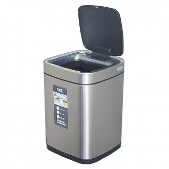 Изображение товара Ведро мусорное автоматическое Ecosmart X, EK9252, 15 л, нержавеющая сталь