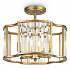 Светильник потолочный Neoclassic, Solar, 4 лампы, Ø40х20 см, золотой