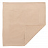 Салфетка сервировочная жаккардовая бежевого цвета из хлопка с вышивкой из коллекции Essential, 53х53 см