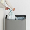 Изображение товара Бак для мусора Brabantia, Bo, Touch Bin, 2х30 л, минерально-серый