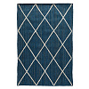 Изображение товара Ковер из джута темно-синего цвета с геометрическим рисунком из коллекции Ethnic, 120x180 см