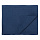 Дорожка на стол из стираного льна синего цвета из коллекции Essential, 45х150 см