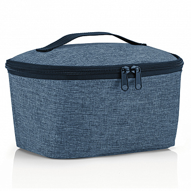 Термосумка Coolerbag S pocket twist blue, анонс элемента