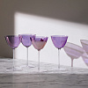 Изображение товара Набор бокалов для мартини Aurora, 195 мл, фиолетовый, 4 шт.