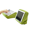 Изображение товара Подставка с карманом для планшета Hitech 2 зеленая-черная