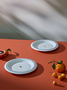 картинка Набор тарелок Plush, Little Petals, Ø21 см, 2 шт. от магазина Одежда+