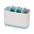 Органайзер для зубных щеток EasyStore™, 13х9,5х17,5 см, бело-голубой