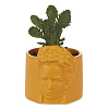 Изображение товара Горшок для цветов Frida, 9x9x10 см, желтый