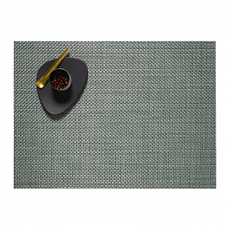 Изображение товара Салфетка подстановочная виниловая Basketweave, Jade, жаккардовое плетение, 36х48 см