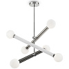 Изображение товара Светильник подвесной Modern, Cross, 6 ламп, Ø70х66,5 см, хром