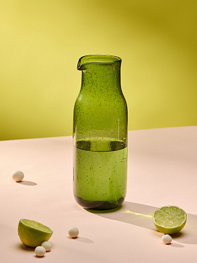 картинка Графин Flowi, 910 мл, темно-зеленый от магазина Одежда+