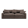 Изображение товара Диван Frank, 180х105х90 см, коричневый-серый