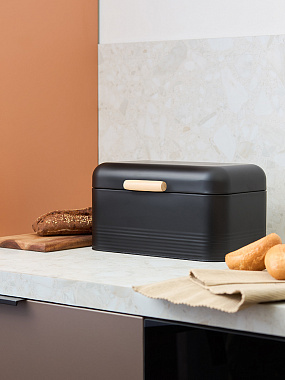 картинка Хлебница Irmel 30х20х16 см, графит от магазина Одежда+