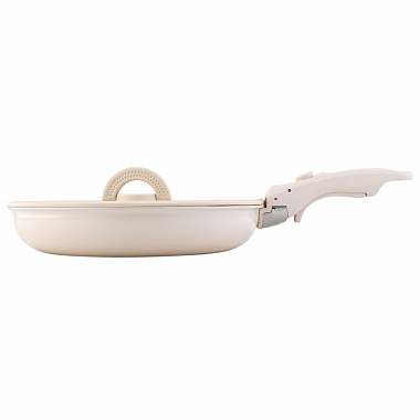 картинка Сковорода с крышкой и съемной ручкой Smart Ceramic, Ø28 см от магазина Одежда+