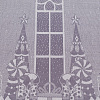 Изображение товара Дорожка из хлопка фиолетово-серого цвета с рисунком Щелкунчик, New Year Essential, 53х150см