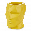 Изображение товара Подставка для канцелярских принадлежностей The Head, 12 см, желтая