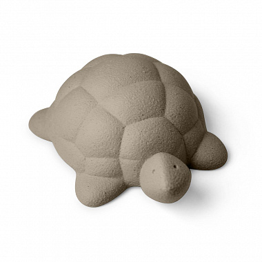 картинка Фигура декоративная Turtle, 15x11x5 см, серо-коричневая от магазина Одежда+