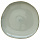 Тарелка Organica, Ø27 см, зеленая