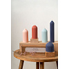 Изображение товара Свеча декоративная терракотового цвета из коллекции Edge, 10,5 см