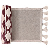Изображение товара Ковер из хлопка бордового цвета Argyle из коллекции Ethnic, 160х230 см