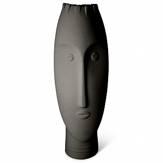 Ваза Moai, 41 см, темно-серая