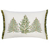 Изображение товара Подушка декоративная с вышивкой Christmas tree из коллекции New Year Essential, 30х45 см