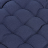 Изображение товара Подушка на стул из хлопка темно-синего цвета из коллекции Essential, 40х40 см