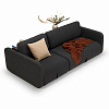 Изображение товара Диван-кровать Vogan с ножками Black, 218х120/160х79 см