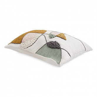 Изображение товара Чехол на подушку с объемным геометрическим рисунком из коллекции Ethnic, 35х60 см