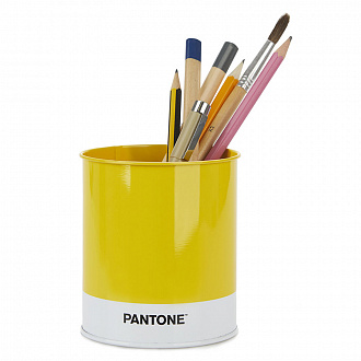 Изображение товара Подставка для канцелярских принадлежностей Pantone, желтая