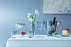 Изображение товара Набор бокалов для шампанского Dusk, 250 мл, зелено-серый, 2 шт.