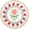 Изображение товара Тарелка десертная Flowery, 19,2 см