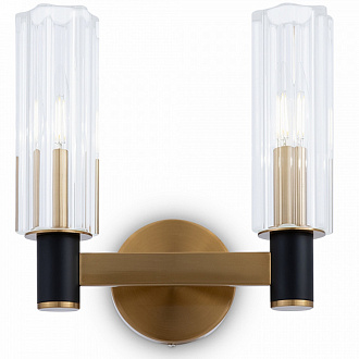 Изображение товара Светильник настенный Modern, Ambra, 2 лампы, 12,5х23х24,7 см, латунь